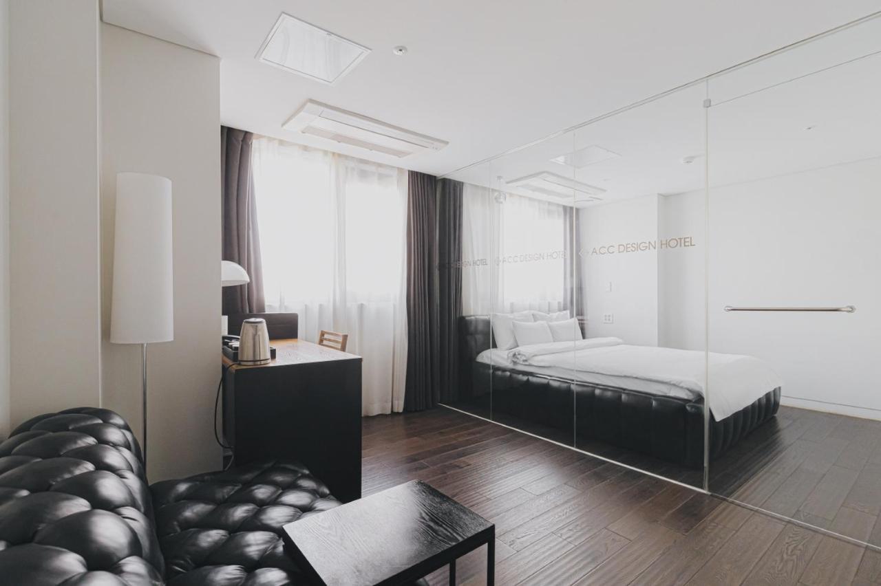 Acc Design Hotel Gwangju Metropolitan City ภายนอก รูปภาพ