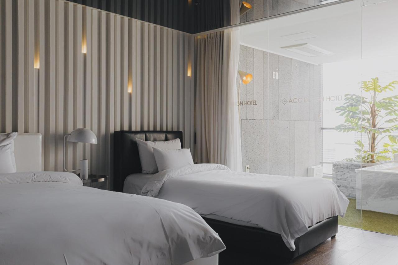 Acc Design Hotel Gwangju Metropolitan City ภายนอก รูปภาพ